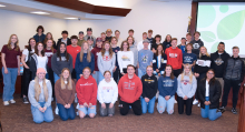 Nebo High School Spring Captains Meet About Leadership and Sportsmanship