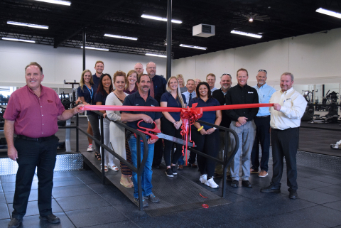 Ribbon Cutting at the Nebo Fitness Center
