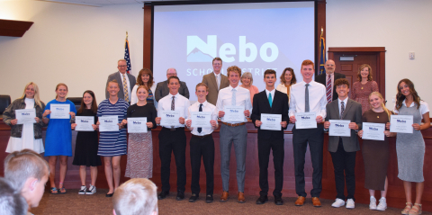 Nebo Academic All-State Spring Sports winners