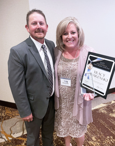 Tracy Warenski Selected the 2023 Utah Teacher of the Year Runner Up