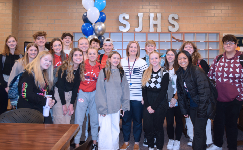 Tiffanie Miley Honored as 2023 Utah Principal of the Year with Students