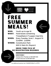 Free Summer Meals Payson