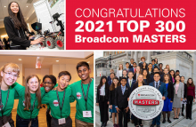 Winners of the National Broadcom MASTERS Science and Engineering Award