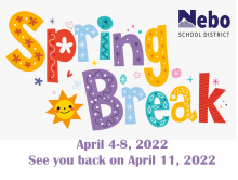 Spring Break April 4-8, 2022