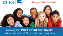 IRS.gov Claiming 2021 Child Tax Credits