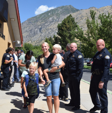 Art City Student Honored by Provo Police and other Law Enforcement