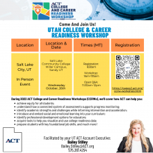 Utah College & Career Readiness Workshop