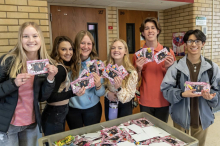Spanish Fork City Mayor and Council Give Valentines